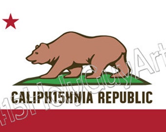 Caliph15nia Sticker FREE SHIPPING!!! (California Sticker, Phish Sticker, 2015 Tour Sticker)