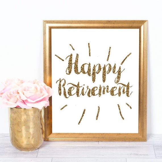 retirement printable happy retirement printable retirement