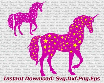 unicorn silhouette etsy