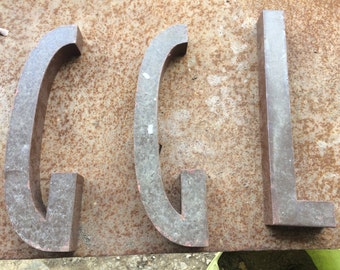 Metal letters