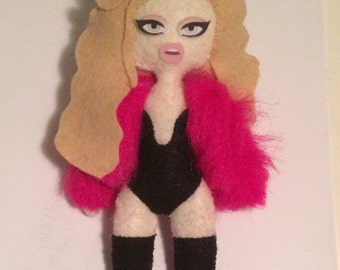 Adore Delano Pink Fur Coat Doll RuPaul's Drag Race Season 6