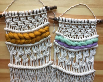 Modern macrame | Etsy