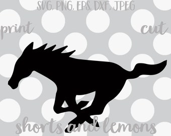 Horse svg, Mustang SVG, pony svg, colt svg, broncos svg, stallions svg / Yeti Decal / Digital Download / Horseshoe / running horse