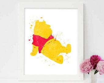 Winnie The Pooh Wall Art pooh wall art | etsy Winnie The Pooh Wall Art pooh wall art | etsy