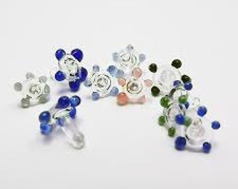 10pk Glass Daisy Screens-Free Shipping