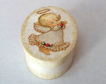 Baby keepsake box,Box with angel,Unique Baptism Gift,Baptism Wooden Jewelry Box,Box Christening, Christening box,Girls first jewelry