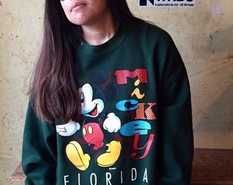 vintage mickey mouse sweatshirt 90s