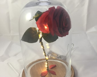 Enchanted Rose with custom date or memory