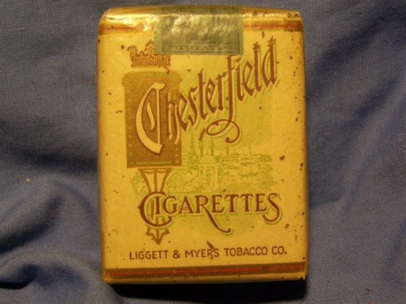 Vintage Original 1919-1931 Chesterfield By Vintagecigarettes