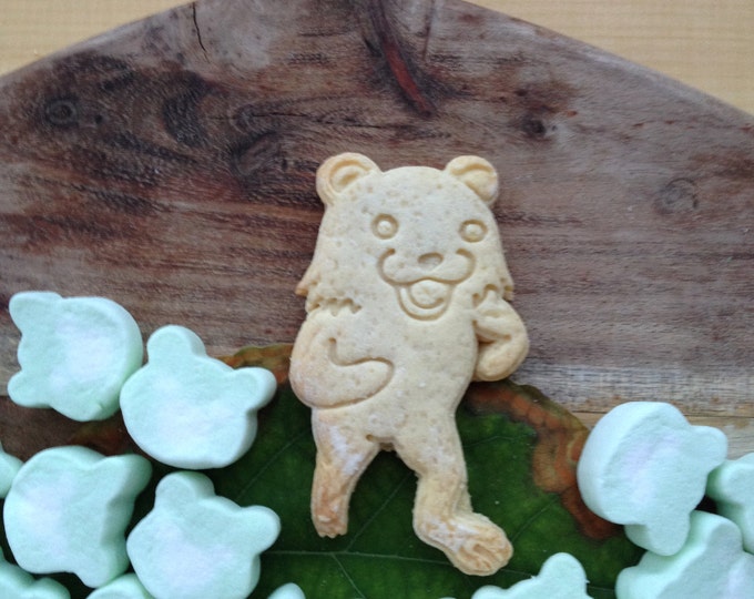 Pedobear cookie cutter. Internet meme cookie stamp. Bear cookies