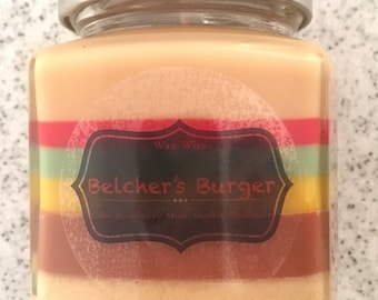 Belcher's Burger - Bob's Burger Inspired Candle