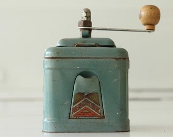 French vintage Menatechnic coffee grinder