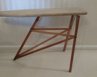 National Washboard Co. Antique Child's Wooden Ironing Board