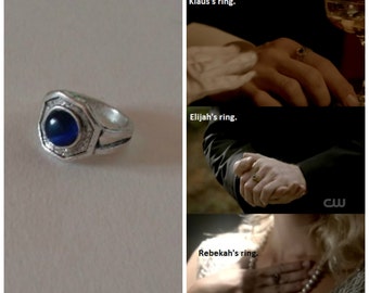 The Originals jewelry / The Vampire Diaries jewelry / The Originals CW family ring - Klaus Mikaelson /Elijah Mikaelson / Daylight ring