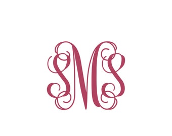 Yeti decal, Yeti sticker, Personalized Yeti, Monogram sticker, personalized sticker decal