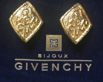 Givenchy 1980s vintage clip on earrings