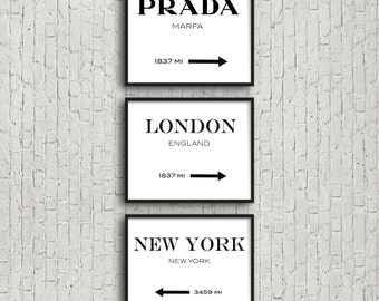 Prada Marfa style Destination Print