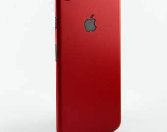 Red Iphone 7 or 7+ vinyl wrap skin