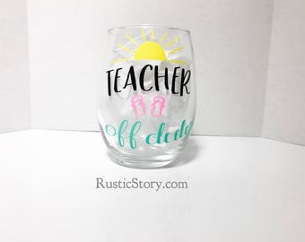 Download Teacher wine | Etsy