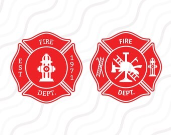 Firefighters svg, Firemen SVG, Fire Department SVG Cut table Design,svg,dxf,png Use With Silhouette Studio & Cricut_Instant Download