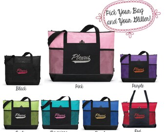 Plexus Glitter Tote Bag, Plexus Tote bag, Tote bag, Plexus Swag, Plexus Glitter, Totebag