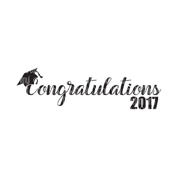 Congratulations 2017 SVG, Graduation 2017 SVG, Congratulations SVG ...