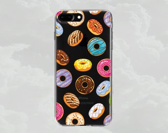 iPhone 7 case.iPhone 7 Plus case.iPhone 6s case.iPhone 6s Plus case.iPhone 6 case.iPhone 6 Plus.Soft iPhone case.Food phone case.Donuts case