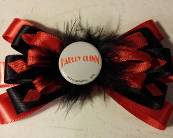 Harley Quinn Hair bow