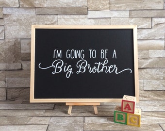 Big Brother Announcement Chalkboard