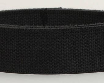 38mm Black webbing x 5 meters