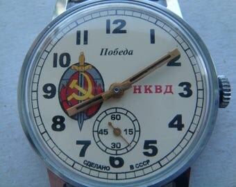 Pobeda watch, Avitor watch, soviet watch, ussr watch, military watch, mens watch, russian watch, wrist watch, retro watch