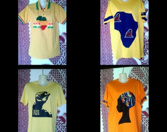 T-shirt man/boy african style
