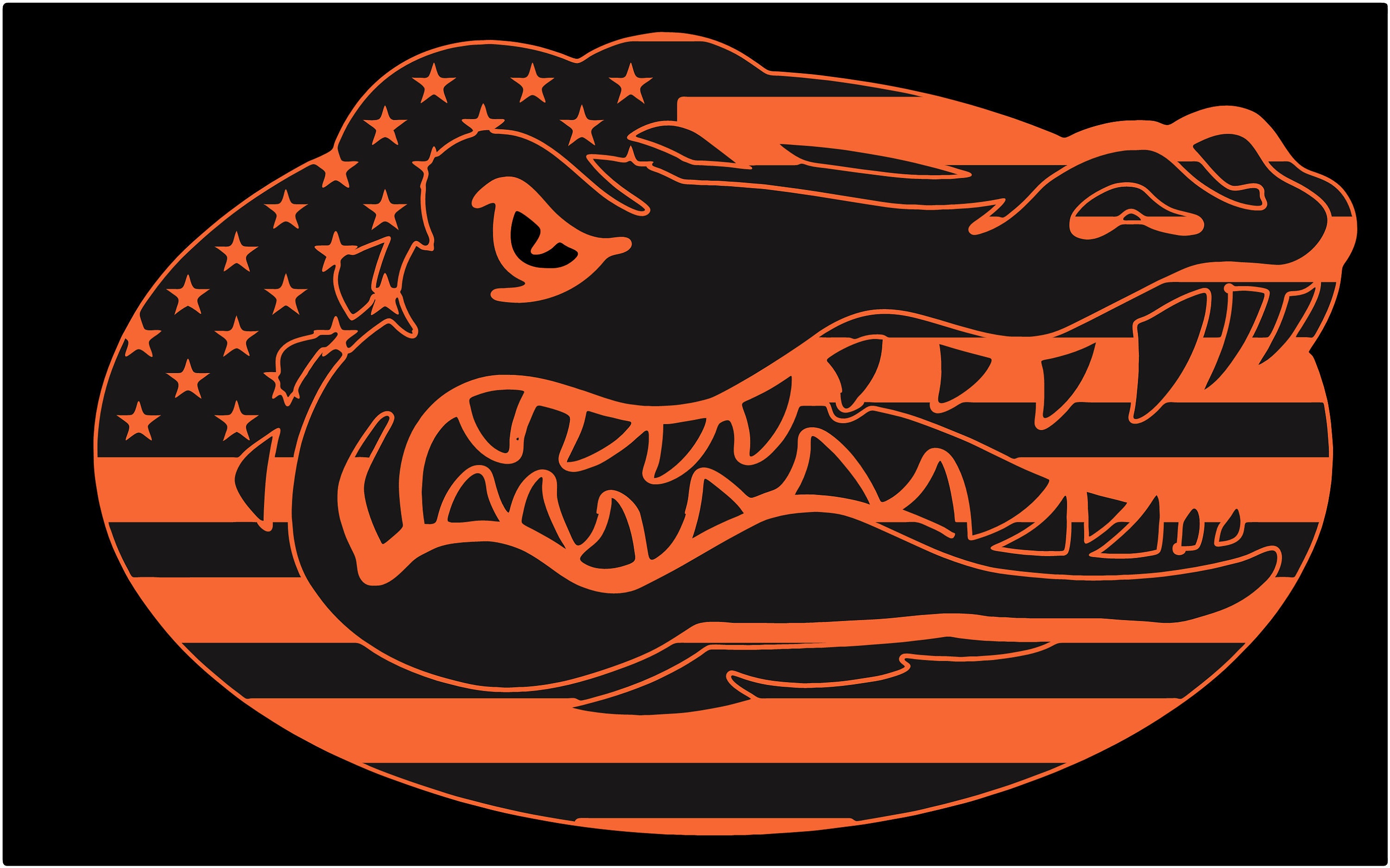 gators american flag shirt