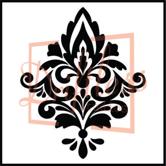Elegant Pattern Stencil 3