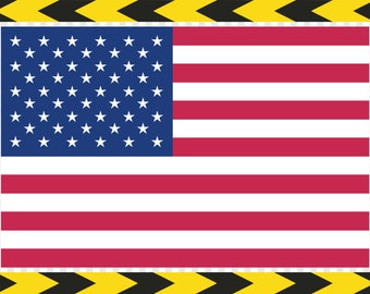 American flag SVG USA US decal Cricut designs Silhouette pictures Scan n cut files Dxf Pdf Png