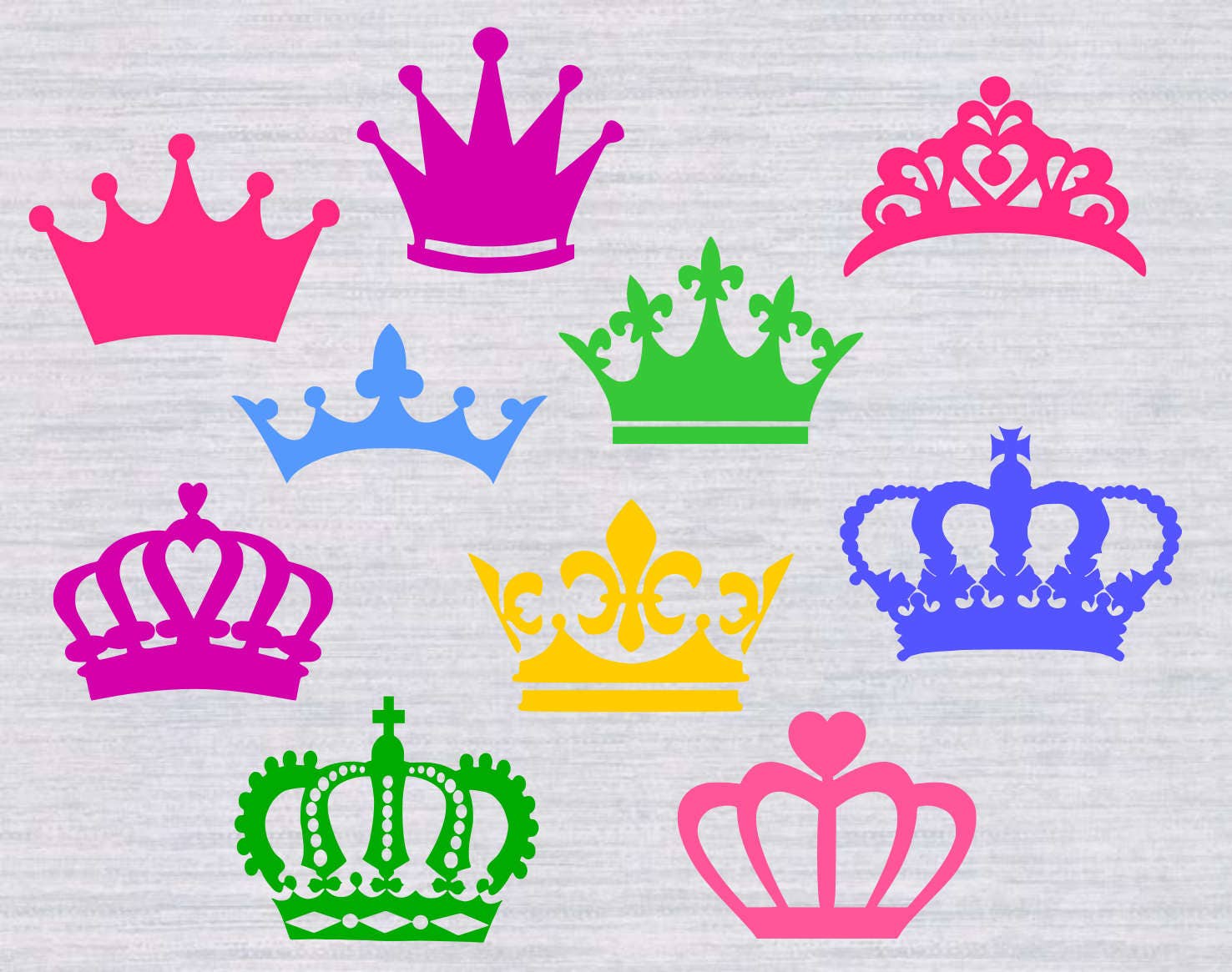 Birthday Princess Crown SVG