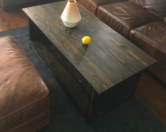Reclaimed Wood Handmade Coffee Table. Reclaimed Wood Furniture.Rustic Table