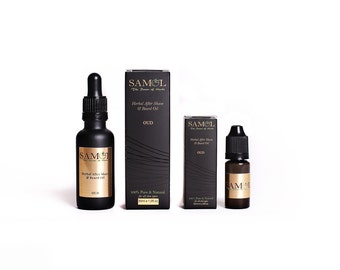 Samol Herbal Aftershave & Beard Oil