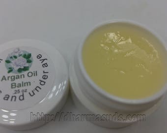 Argan oil balm .25 oz jar