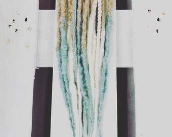 5 DE double ended Fox dreads - individual accent set