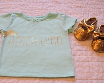 Personalized Baby Girl Monogram