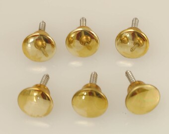 Brass Drawer Pulls 6 Pieces