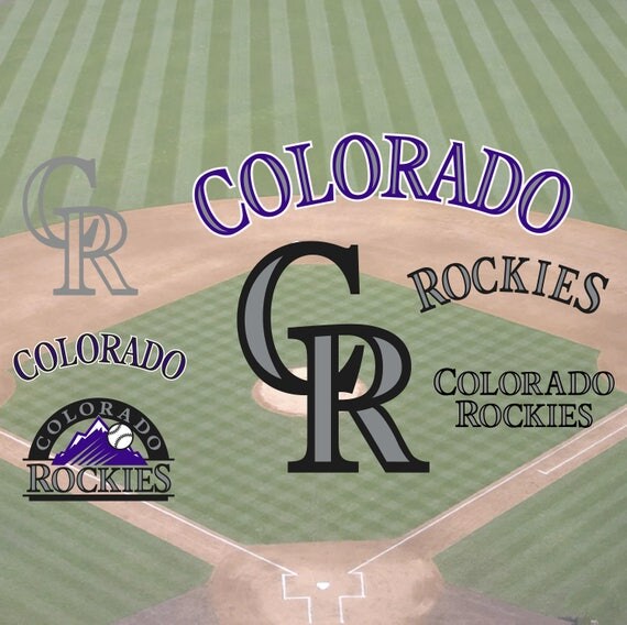 Download Colorado Rockies Cut Files SVG Files Baseball Clipart