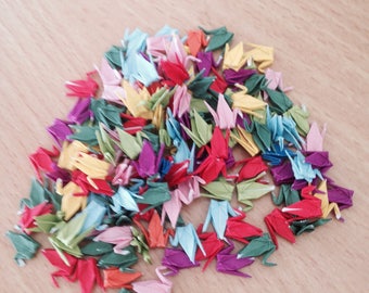 Tiny Origami Paper Cranes