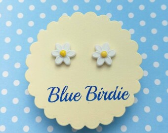 Daisy earrings daisy jewellery daisy jewelry daisy stud earrings daisy earrings flower jewellery small daisy earrings bridesmaid daisy gift
