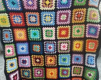 Vintage crochet blanket (1985)