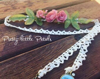 Crochet Pink Petals & Charms