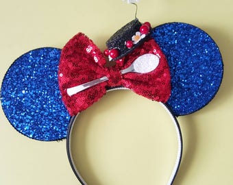 Mary Poppins Mouse Ears || Mouse Ears || Spoonful of Sugar Mouse Ears|| Mouse Ears Headband | Mary Poppins