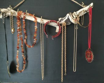 Two tone Driftwood jewellery holder..