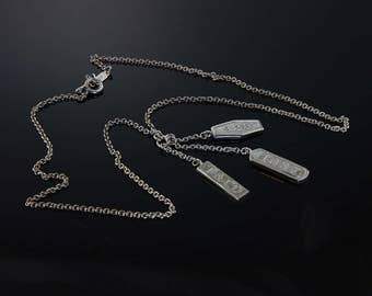 Vintage! Tiffany & Co Sterling Silver Elements Necklace